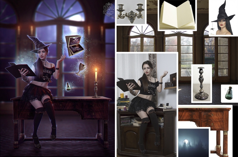 Obras de fantasía de un fotógrafo ucraniano