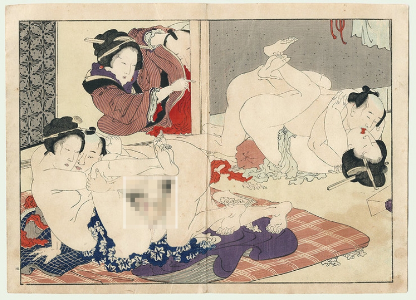 Only without kissing: the culture of sex among the Japanese before the XX century