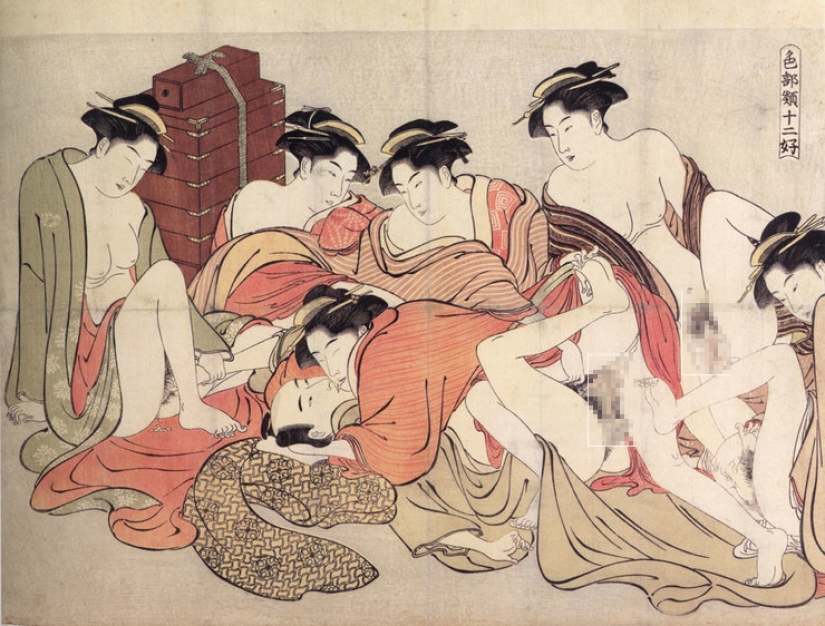 Only without kissing: the culture of sex among the Japanese before the XX century