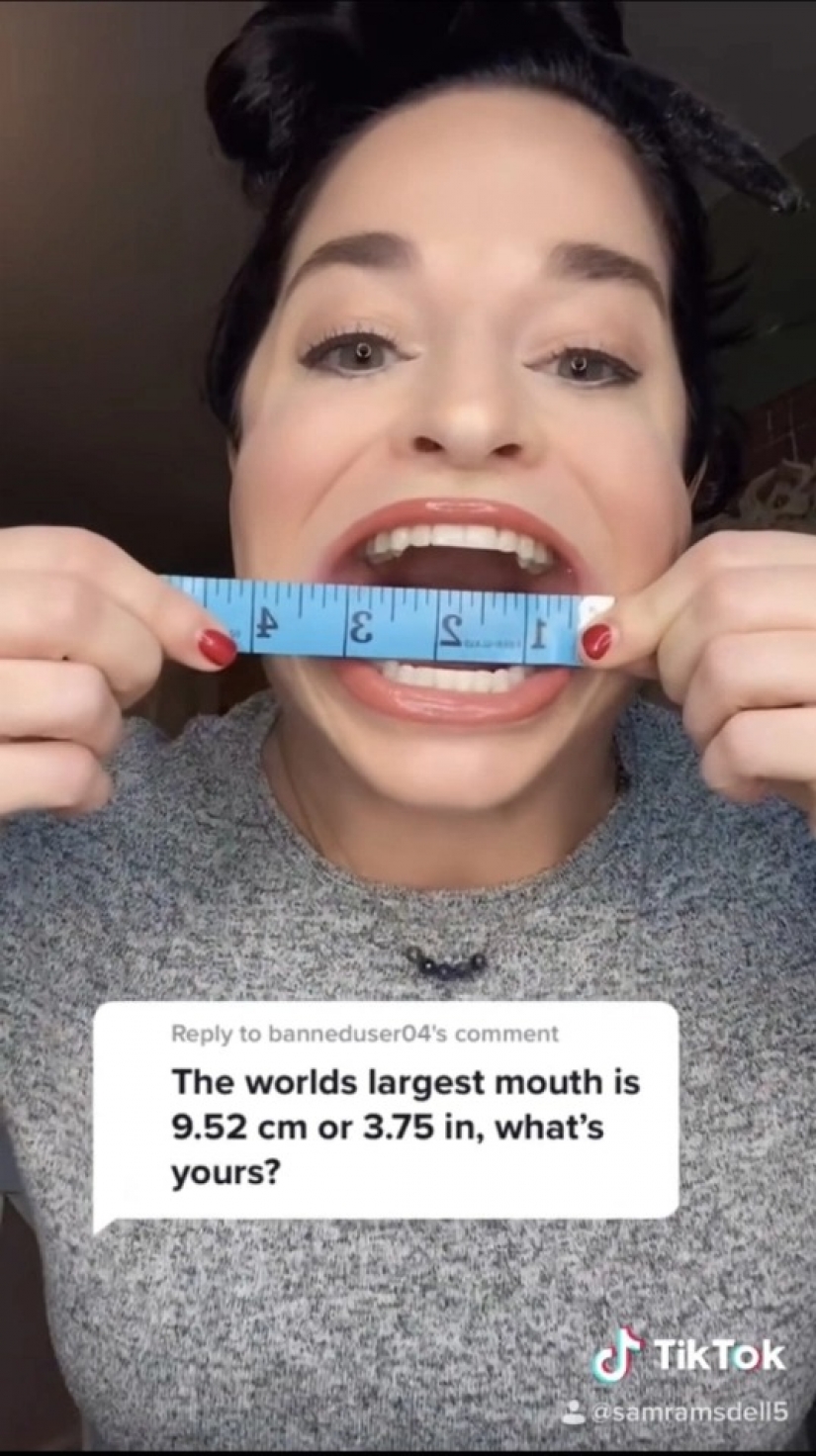 Open your mouth! How a Woman with the World's Largest Mouth Gets Up to $ 15,000 for a video Open your mouth! How a Woman with the World's Largest Mouth Gets Up to $ 15,000 for a video