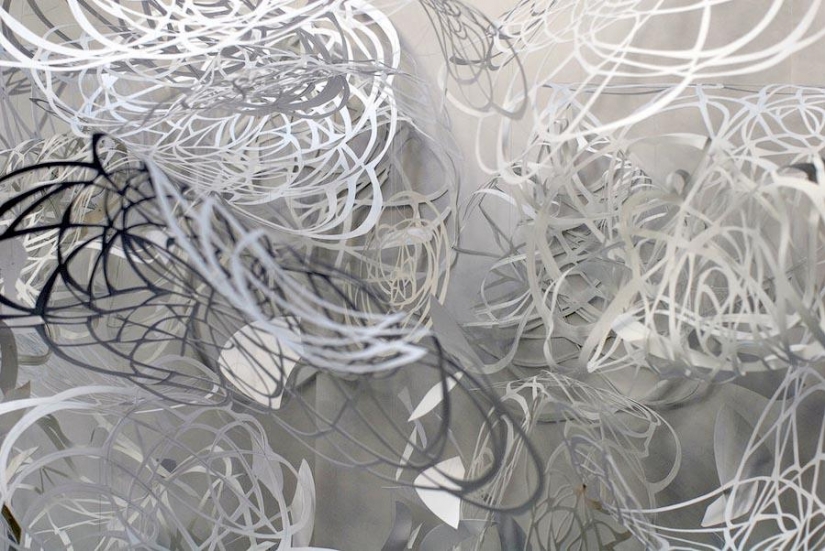 Openwork paper sculptures by Christina Kim Openwork paper sculptures by Christina Kim