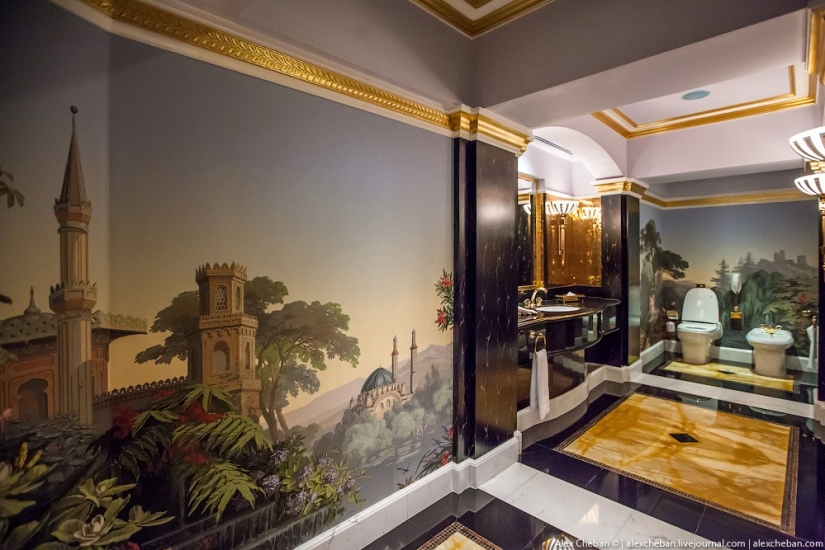 Oro para jeques y oligarcas: la habitación más cara del hotel de siete estrellas Burj Al Arab