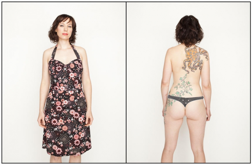 Painted Canadians: what's under the clothes?