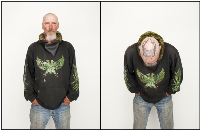 Painted Canadians: what's under the clothes?