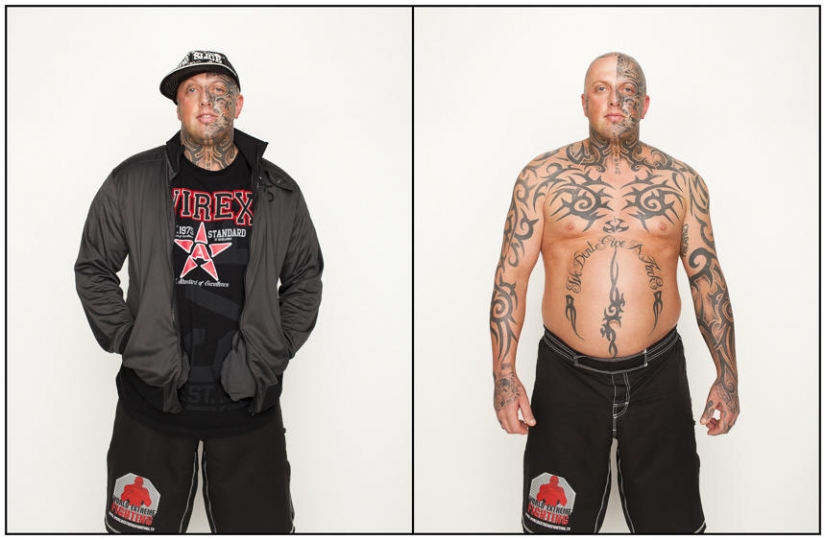 Painted Canadians: what's under the clothes?