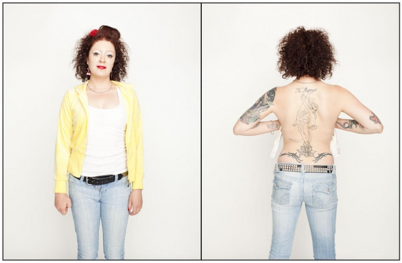 Painted Canadians: what's under the clothes?