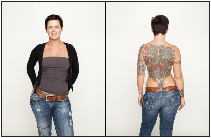 Painted Canadians: what's under the clothes?