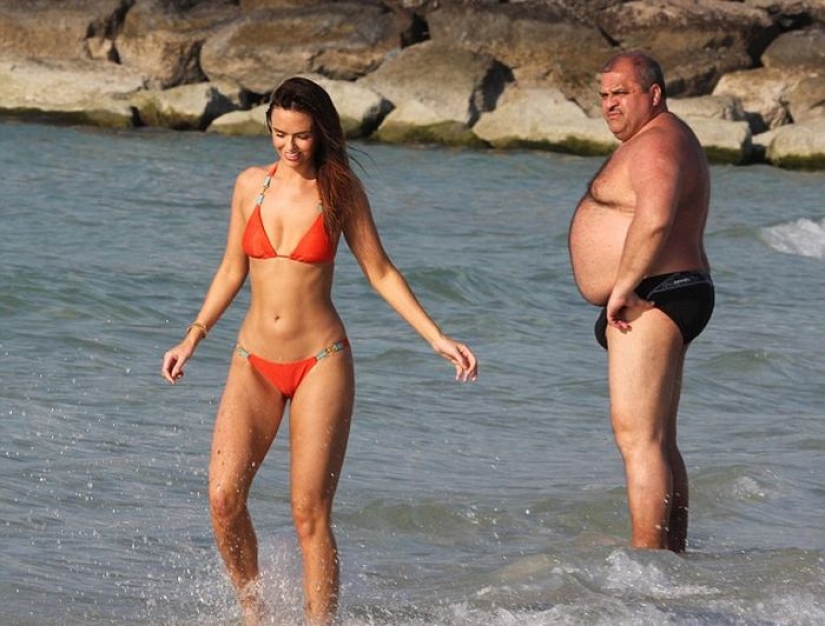 Partners of different weight categories share the secrets of sharing the happiness