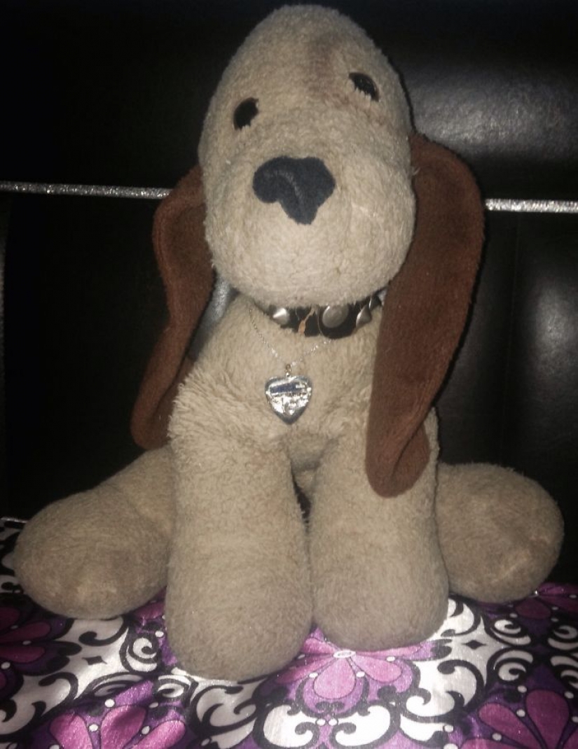 Past vs present: the same toy with a difference in age more than 25 years