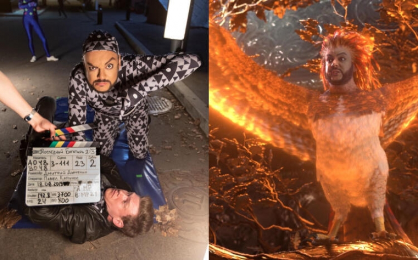 Philip Kirkorov in the image of a Fiery Firebird becomes a meme