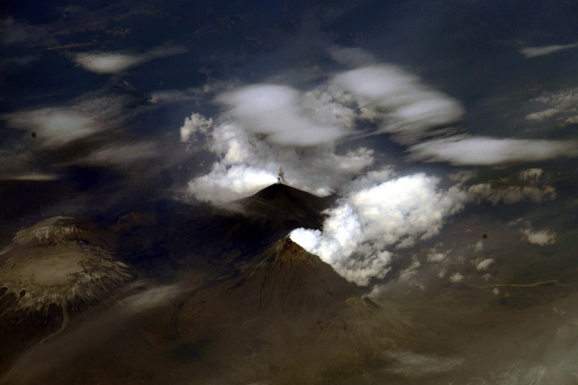 Pictures cosmonaut Fyodor Yurchikhin from ISS