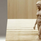 Pinocchio never dreamed of: incredibly realistic wooden sculptures of people
