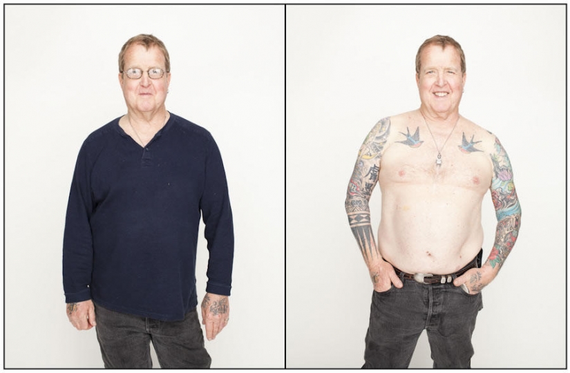 Pintado de los Canadienses: lo que está debajo de la ropa? Pintado de los Canadienses: lo que está debajo de la ropa?