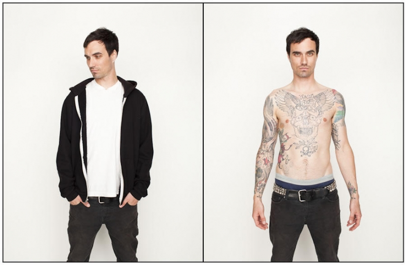 Pintado de los Canadienses: lo que está debajo de la ropa? Pintado de los Canadienses: lo que está debajo de la ropa?