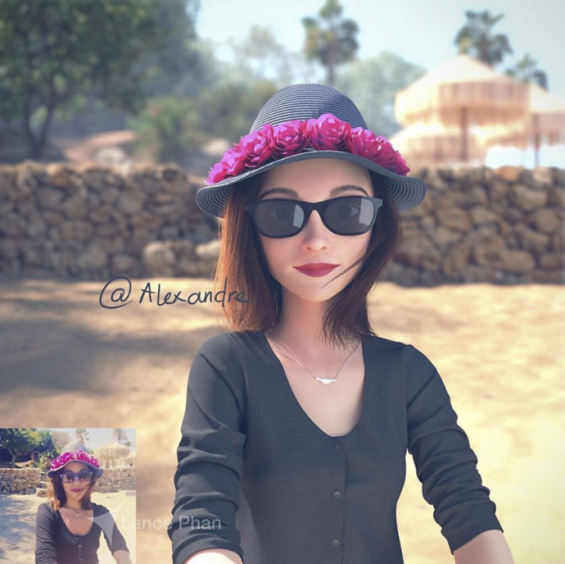 Pixar para Todos: Artista hace Impresionantes Retratos en 3D de Avatares Aleatorios