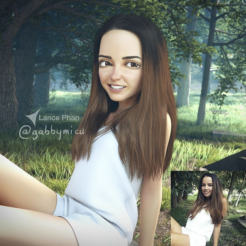 Pixar para Todos: Artista hace Impresionantes Retratos en 3D de Avatares Aleatorios