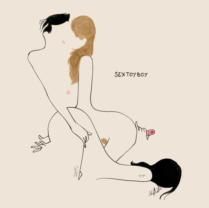 Playful illustrations by an anonymous artist ignite the imagination