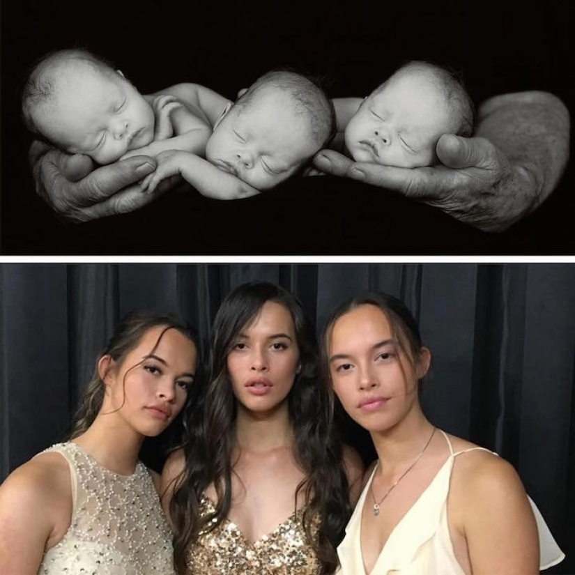 Pollitos y pájaros: Cómo se ven los bebés ahora de fotos famosas de los años 90