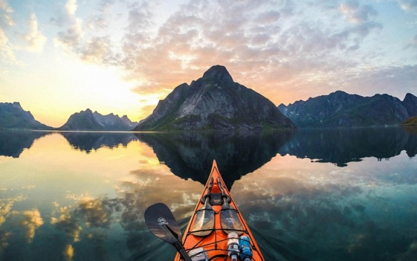 Por Noruega en kayak Por Noruega en kayak