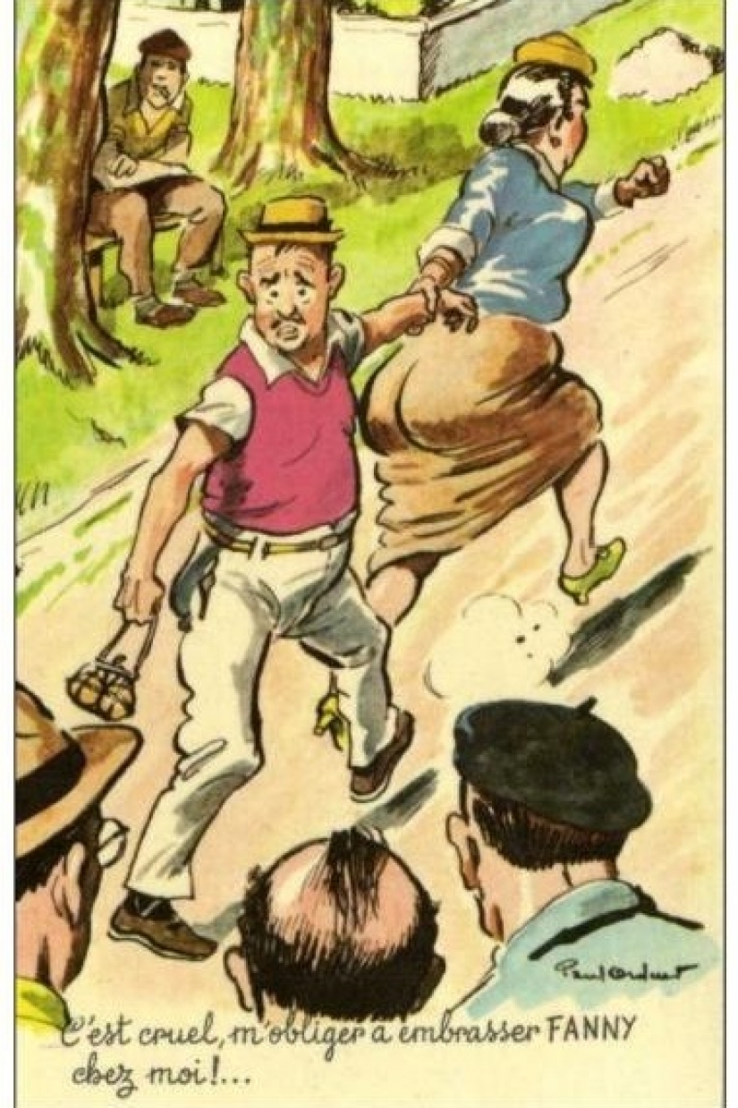 ¿Por qué los franceses besan a la camarera del pueblo en el quinto punto ¿Por qué los franceses besan a la camarera del pueblo en el quinto punto