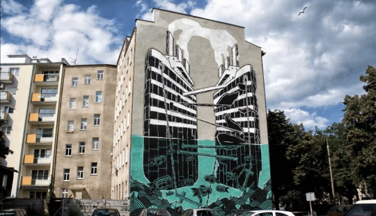 Power in Motion: Fotógrafo español convierte graffiti callejero en GIF