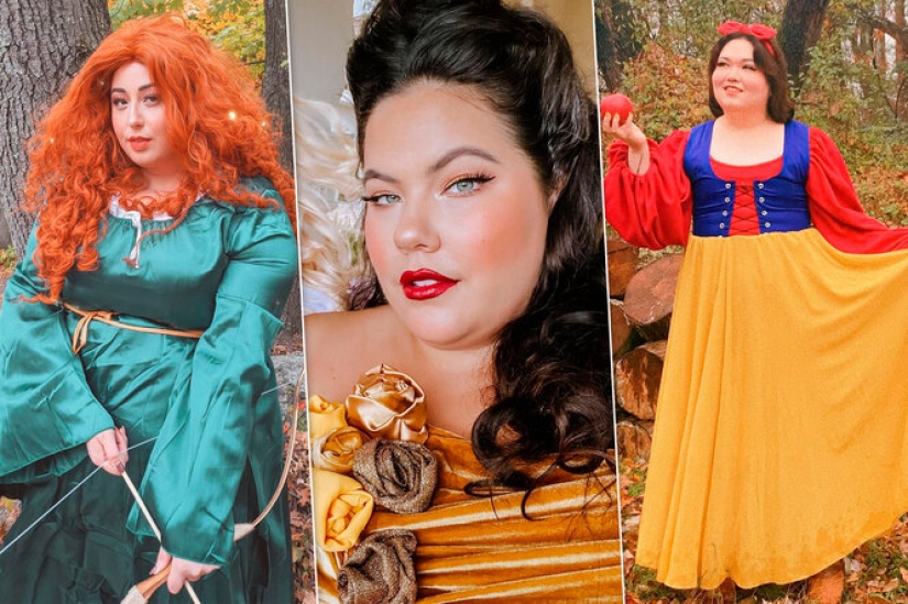 Princesas grandes: las niñas más tamaño se transforman en heroínas de Disney Princesas grandes: las niñas más tamaño se transforman en heroínas de Disney