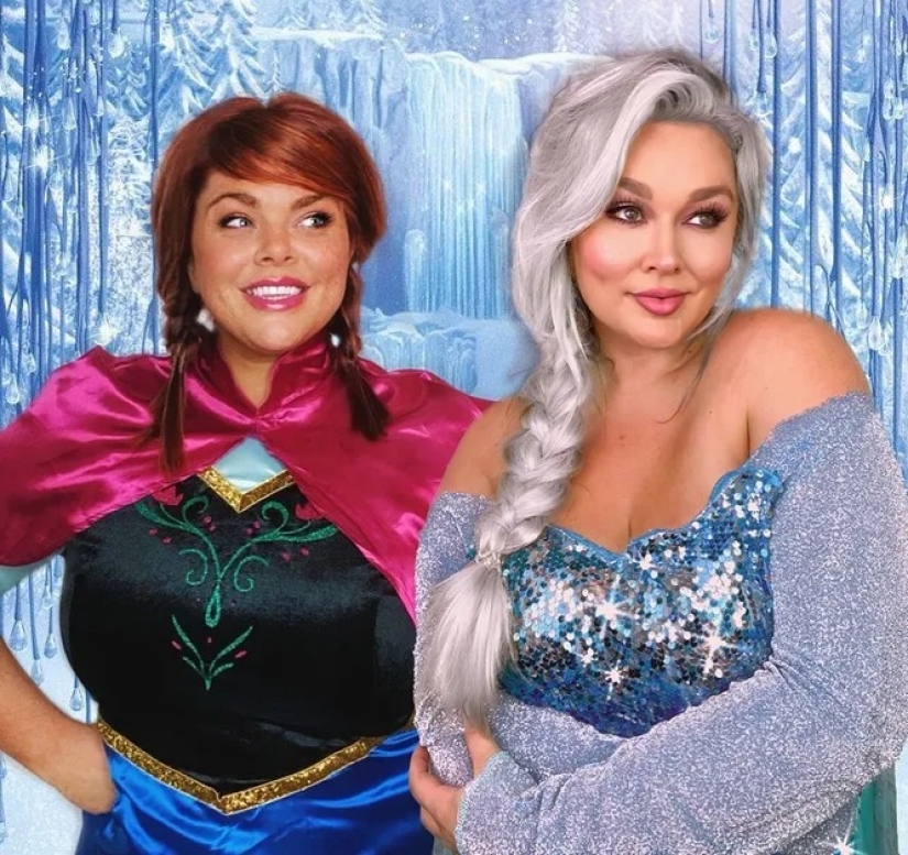 Princesas grandes: las niñas más tamaño se transforman en heroínas de Disney Princesas grandes: las niñas más tamaño se transforman en heroínas de Disney
