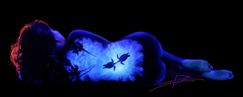 Psychedelic portraits by John Poppleton