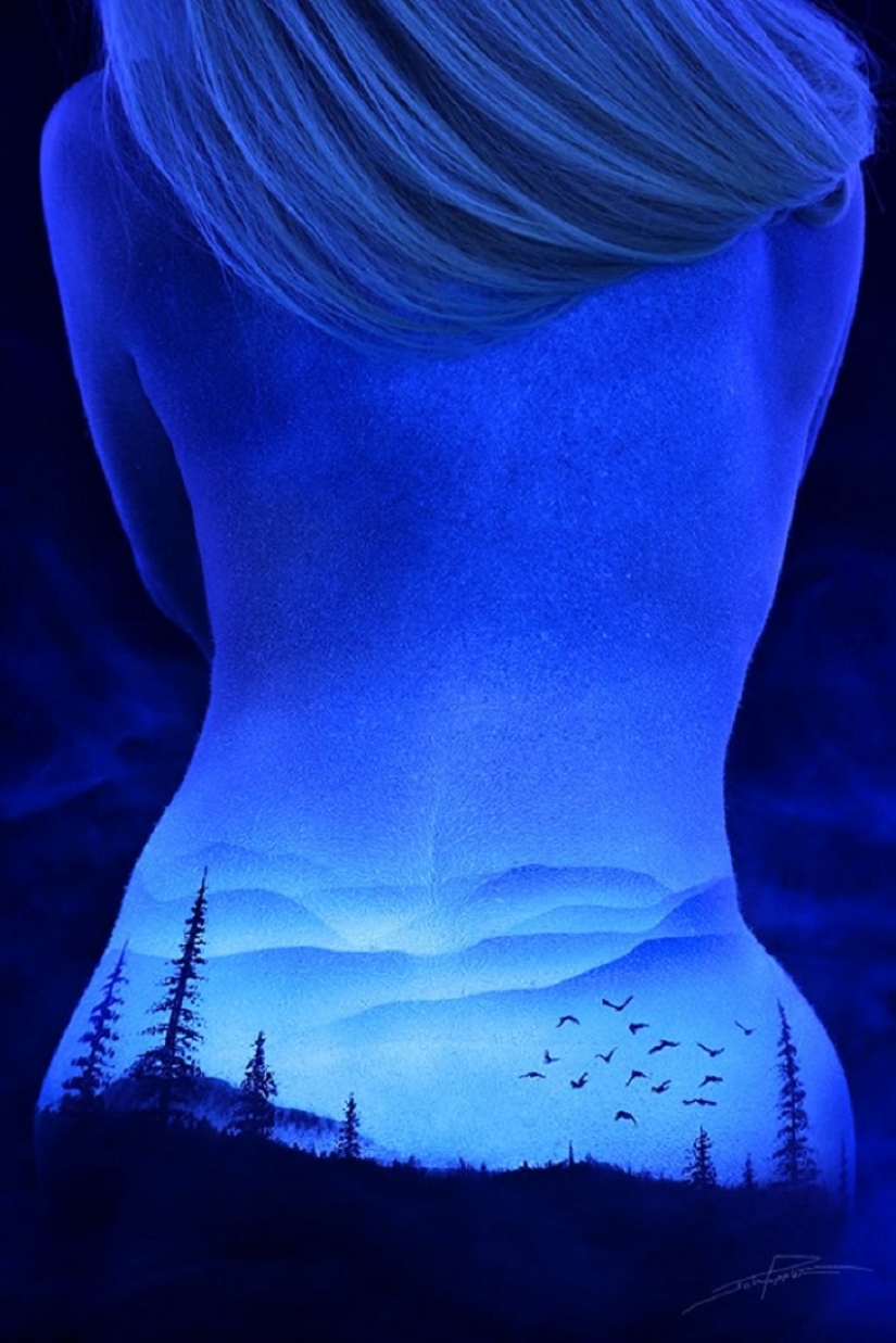 Psychedelic portraits by John Poppleton