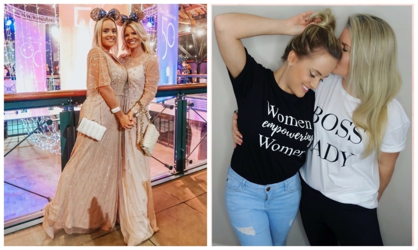 Quién es quién aquí? Los cónyuges lesbianas dijeron que se confunden con una madre y una hija