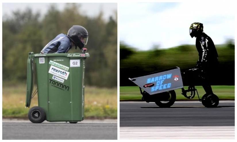 Race on broomsticks, or Ride with the wind in the trash can! Race on broomsticks, or Ride with the wind in the trash can!