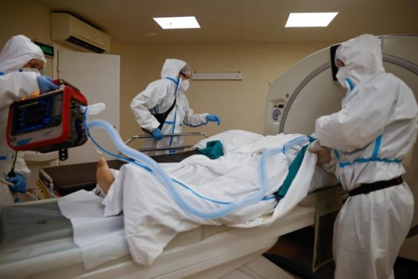 Récord de muertes por COVID-19 en un hospital de Moscú Récord de muertes por COVID-19 en un hospital de Moscú