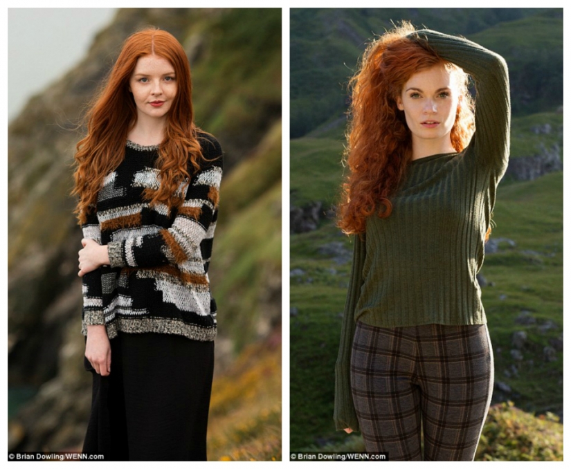 Redhead beauty: a photographer gathered in the project red-haired beauties from all over the world Redhead beauty: a photographer gathered in the project red-haired beauties from all over the world