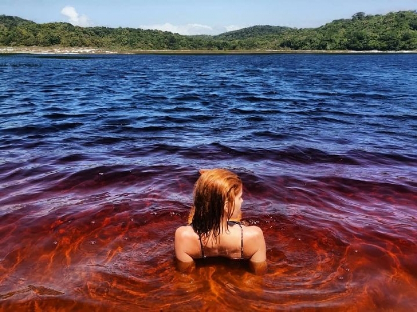 Refresh yourself! Unusual Coca-Cola lake in Brazil attracts tourists from all over the world Refresh yourself! Unusual Coca-Cola lake in Brazil attracts tourists from all over the world