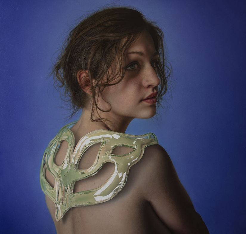 Retratos ultrarrealistas con una pizca de lo de otro mundo por el artista Marco Grassi Retratos ultrarrealistas con una pizca de lo de otro mundo por el artista Marco Grassi