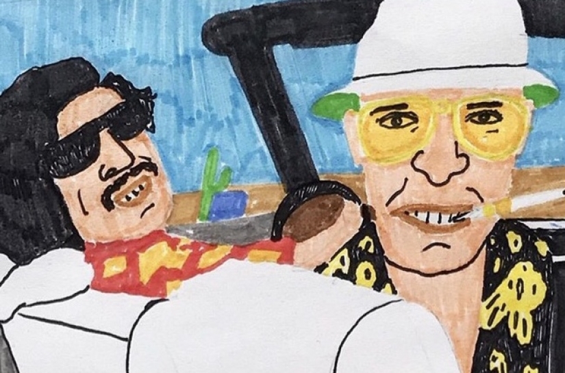 Rotulador Turben y sus carteles hechos a mano para películas Rotulador Turben y sus carteles hechos a mano para películas