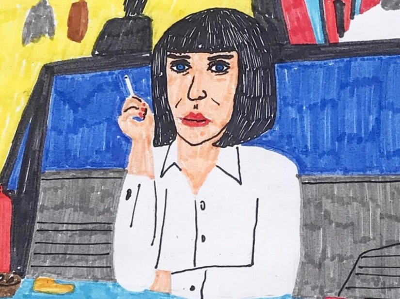 Rotulador Turben y sus carteles hechos a mano para películas Rotulador Turben y sus carteles hechos a mano para películas