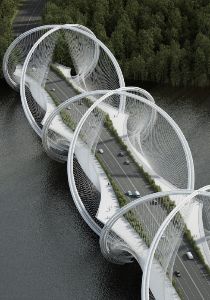 Round, unfinished and endless-10 most unusual bridges in the world