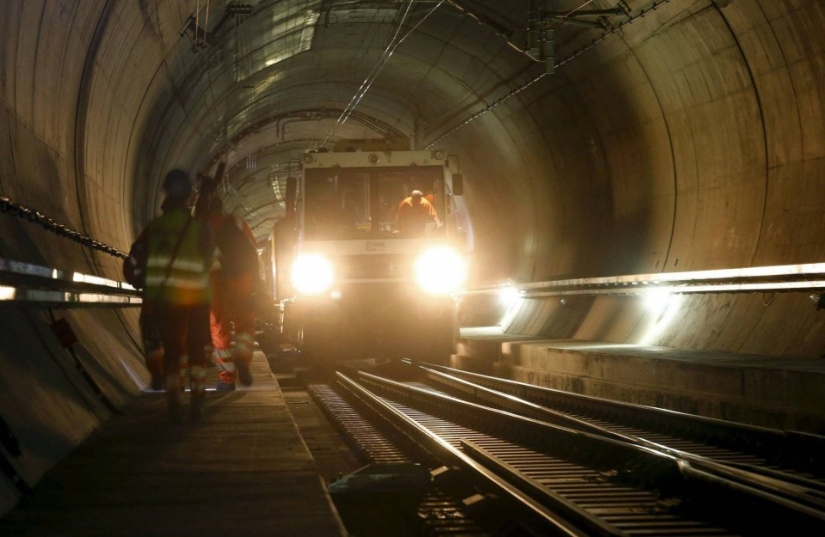 San Gotardo: el túnel más largo del mundo