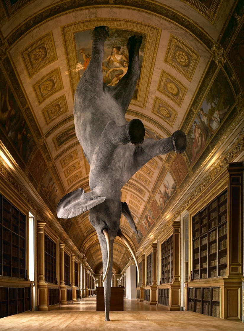 Sculptures that defy gravity