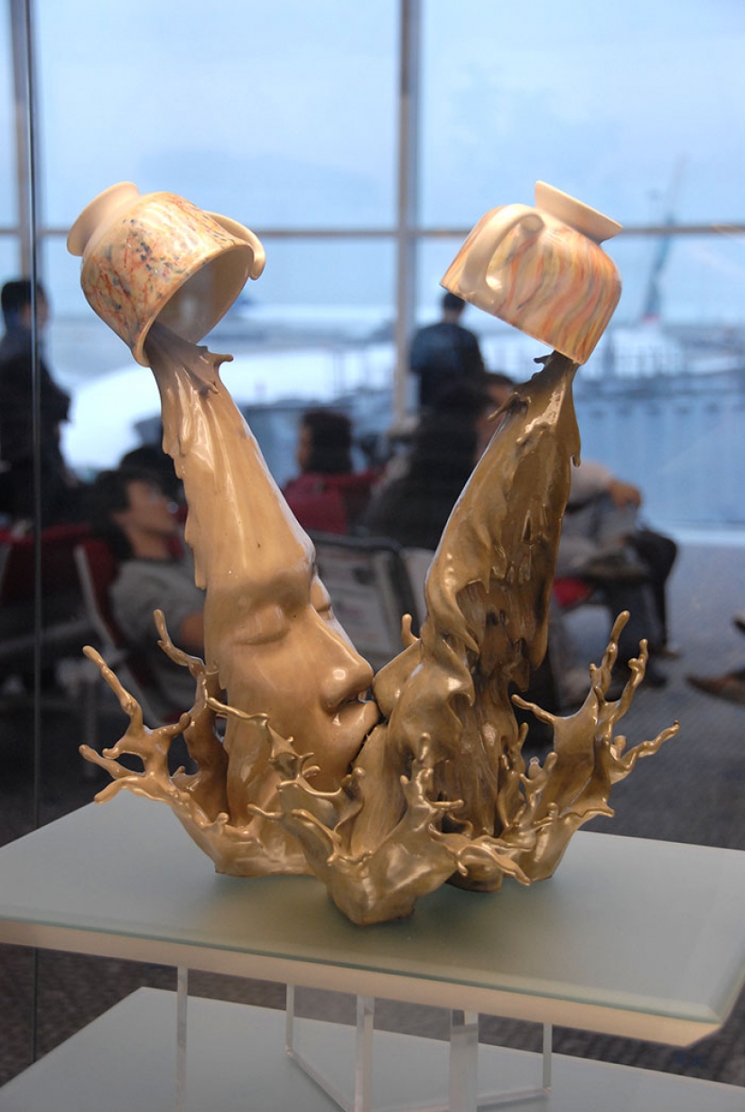 Sculptures that defy gravity