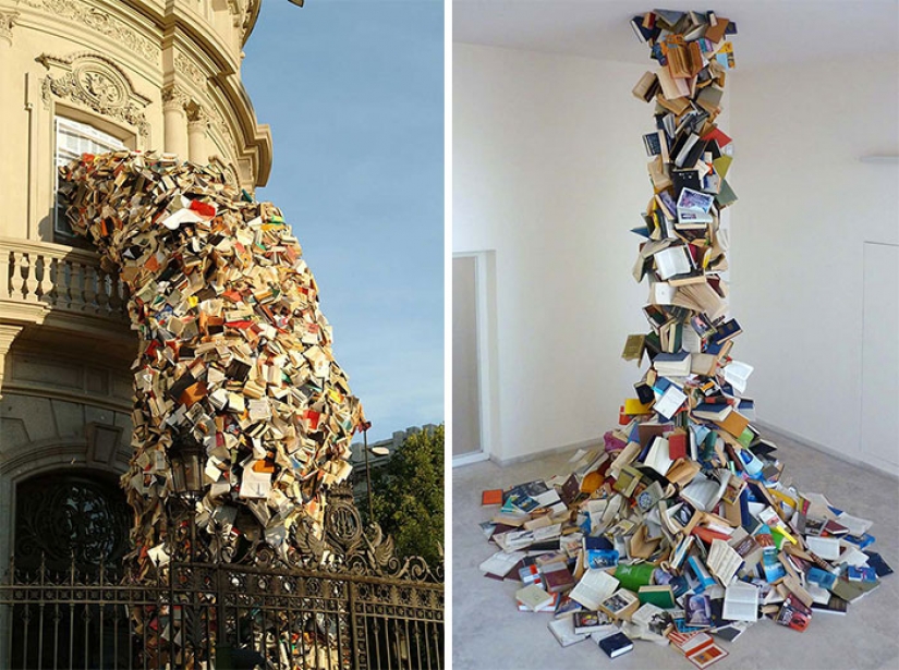 Sculptures that defy gravity