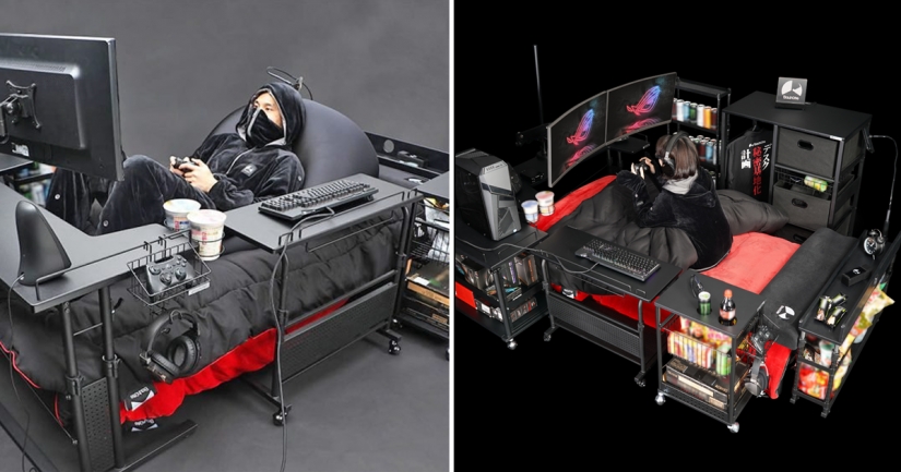 Se parece a la cama perfecta para los verdaderos jugadores de la compañía Japonesa Se parece a la cama perfecta para los verdaderos jugadores de la compañía Japonesa