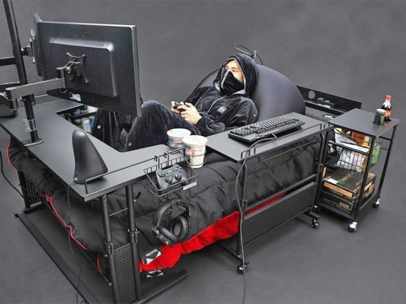 Se parece a la cama perfecta para los verdaderos jugadores de la compañía Japonesa Se parece a la cama perfecta para los verdaderos jugadores de la compañía Japonesa