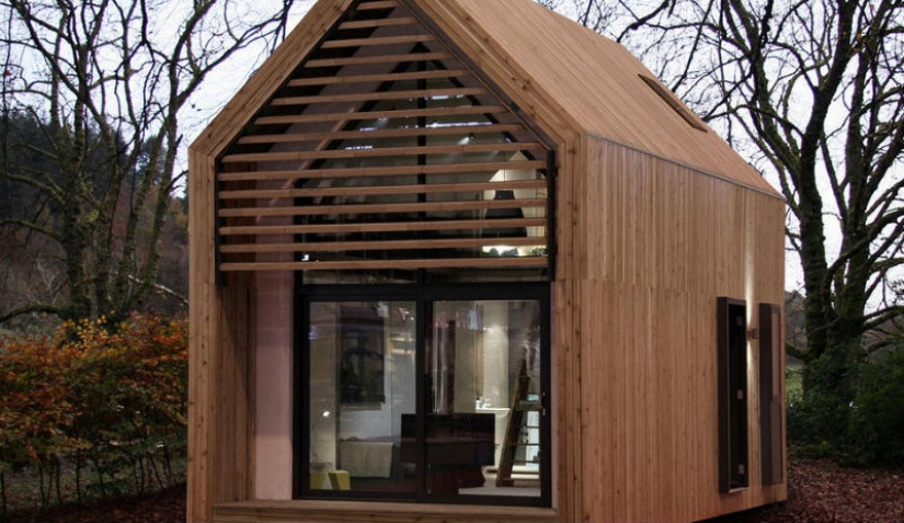 Seven tiny houses, every meter of which is perfect