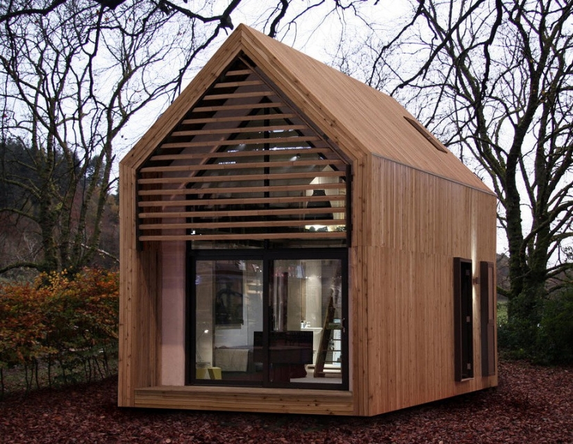 Seven tiny houses, every meter of which is perfect