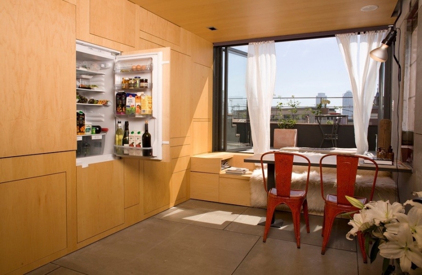 Seven tiny houses, every meter of which is perfect