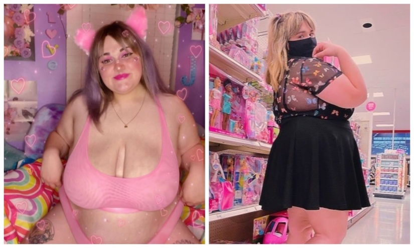Sexy fat: una gorda estrella de las redes sociales hace alarde de su cuerpo y lucha contra los enemigos