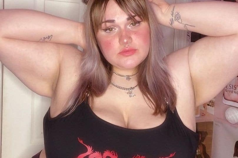 Sexy fat: una gorda estrella de las redes sociales hace alarde de su cuerpo y lucha contra los enemigos