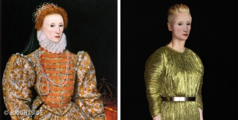 Shakespeare — hipster-la Reina de Inglaterra — feminista sería como personajes históricos famosos de hoy